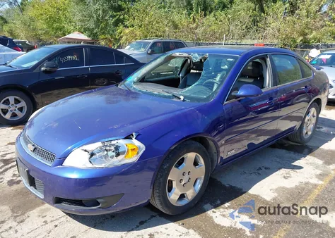 2007 Chevrolet Impala Ss from USA, damaged, VIN 2G1WD58C379375738